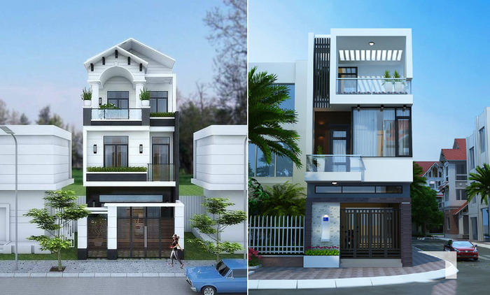 Hình ảnh thiết kế nhà phố ấn tượng của An Cư