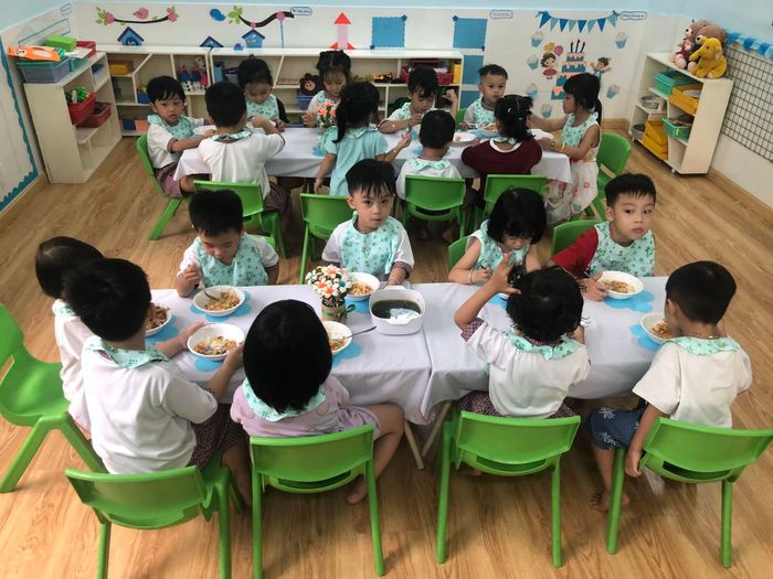 Hoạt động vui chơi sáng tạo của trẻ tại Trường Mầm non 2/9