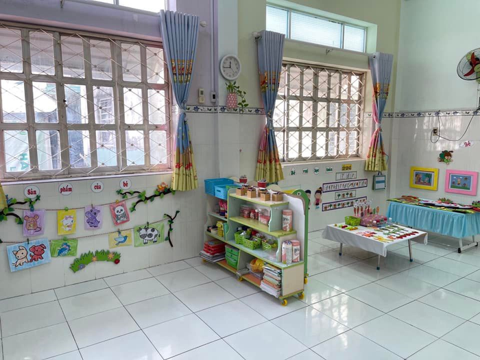 Không gian học tập hiện đại tại Trường Mầm non Phường 2