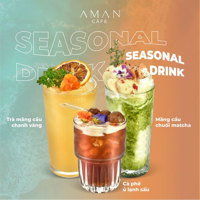 AMAN CAFE - Không gian thư giãn đậm chất nghệ thuật
