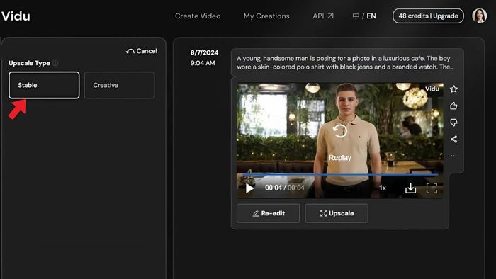 Hướng dẫn tạo video từ text - Bước hoàn thiện