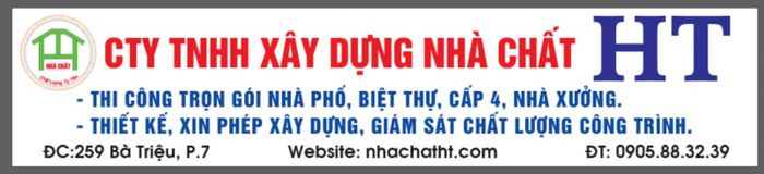 Hình ảnh thi công thực tế của Công ty Xây Dựng Nhà Chất HT