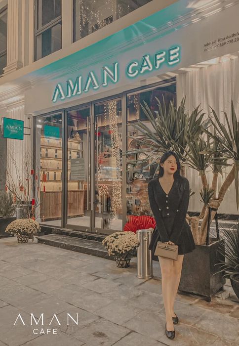 AMAN CAFE - Góc làm việc lý tưởng với view thành phố