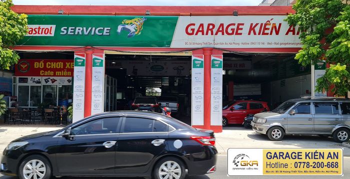 Gara Ô Tô Kiến An - Hình ảnh chân thực về không gian làm việc chuyên nghiệp