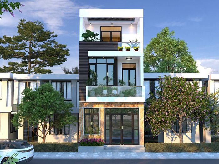 Bộ sưu tập hình ảnh thiết kế nhà phố đẹp mắt của An Cư - Ảnh 2