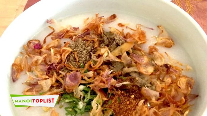 Cháo Trai Vũ Ngọc Phan - Phong cách ẩm thực độc đáo