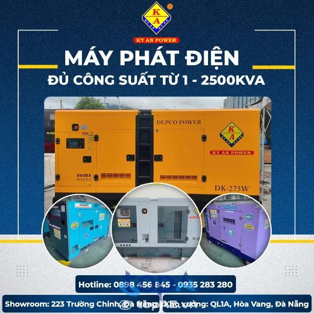 Đơn Vị Cung Cấp Máy Phát Điện Uy Tín Và Chất Lượng Tại Đà Nẵng