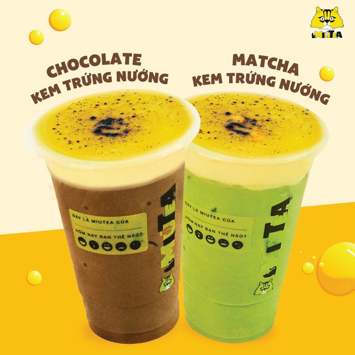 Những món trà sữa đặc trưng của MiuTea
