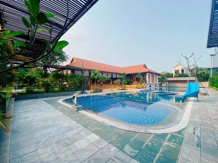 Hình ảnh thực tế Bể bơi Hào Quang