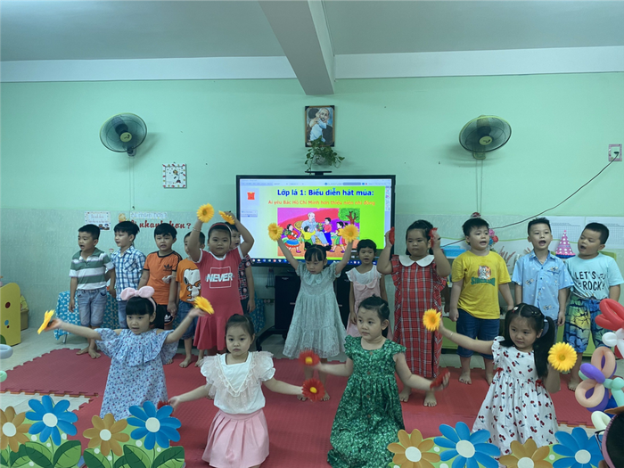 Hoạt động ngoại khóa sôi nổi tại Trường Mầm non Phường 14