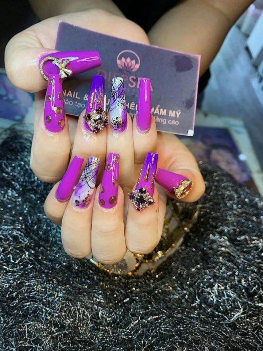Không gian nghệ thuật tại Diệp Nail