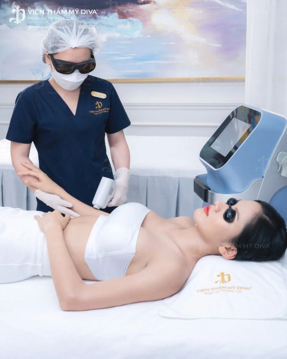Hình ảnh không gian sang trọng tại Viện Thẩm Mỹ DIVA