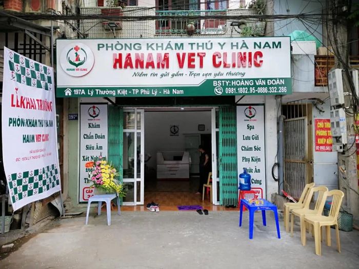 Hình ảnh thực tế tại Phòng Khám Thú Y Hà Nam - BS Đoàn