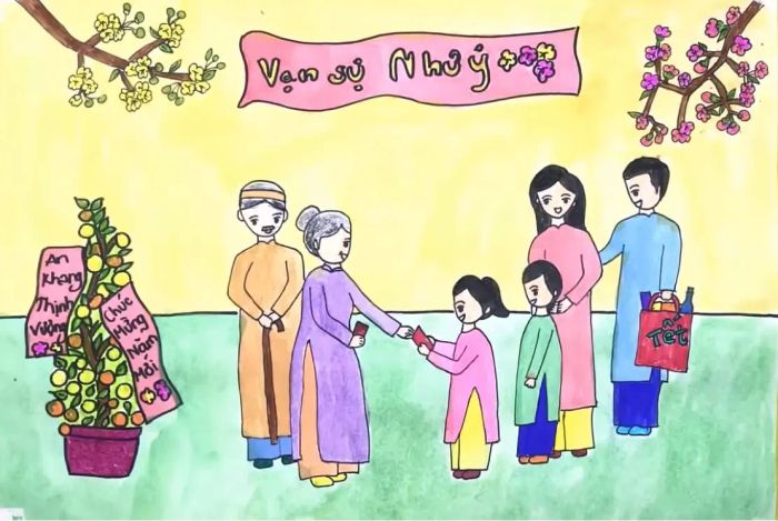 Chủ đề chúc Tết ông bà - hình ảnh 1