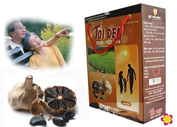Hình ảnh tỏi đen Học Viện Quân Y - Sản phẩm chất lượng từ đơn vị nghiên cứu hàng đầu