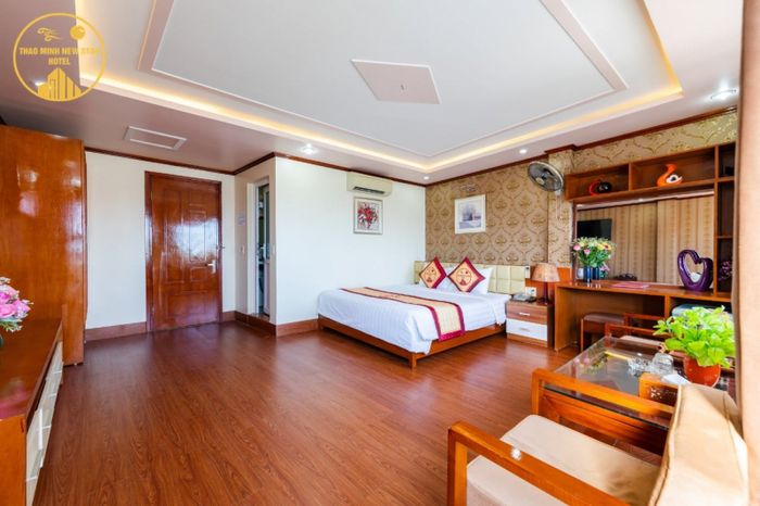 Không gian nghỉ dưỡng sang trọng tại Thảo Minh New Star Hotel