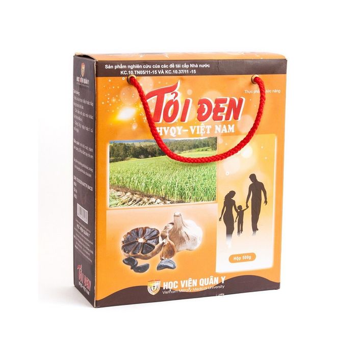 Tỏi đen Học Viện Quân Y - Sản phẩm chất lượng từ đơn vị nghiên cứu hàng đầu