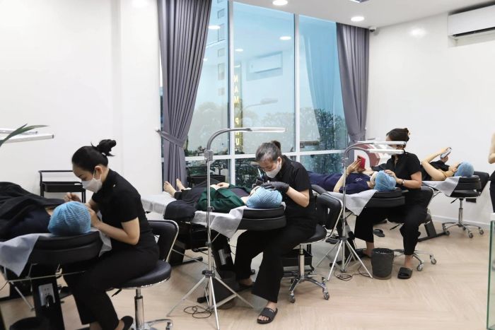 Không gian hiện đại và tiện nghi tại Thẩm Mỹ Viện Nam Phương