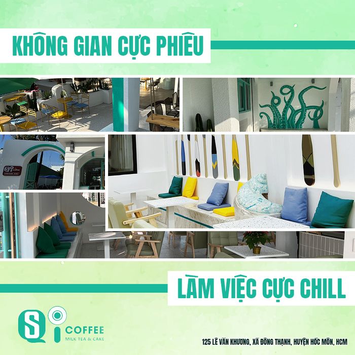 Hình ảnh ấn tượng tại SoQi Coffee
