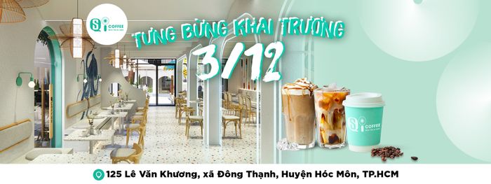 Hình ảnh không gian SoQi Coffee