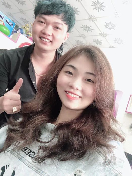 Không gian hiện đại tại Công Hair Salon