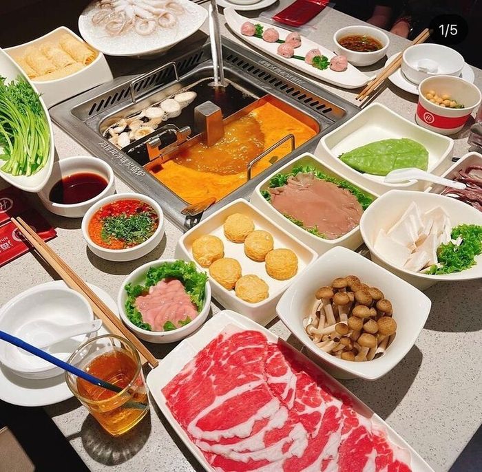 Hình ảnh không gian sang trọng tại HAIDILAO Quận 7