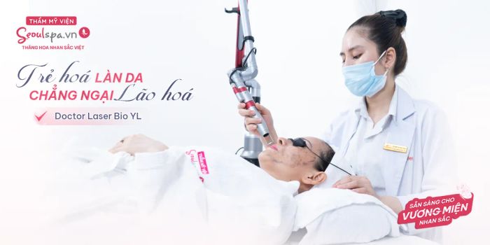 Hệ thống máy móc hiện đại tại Thẩm Mỹ Viện Seoul Spa