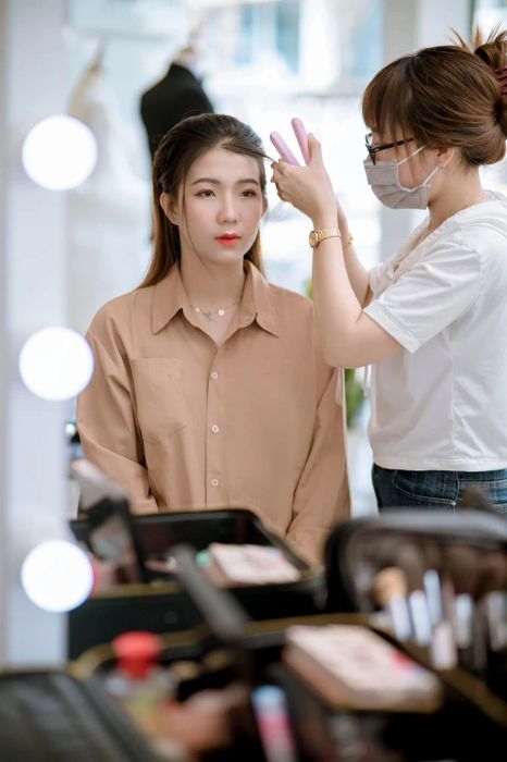 Khoảnh khắc lộng lẫy của cô dâu tại Min Wedding