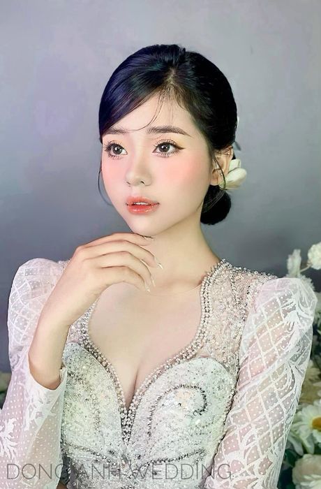 Hình ảnh cô dâu rạng ngời tại Đông Anh Wedding