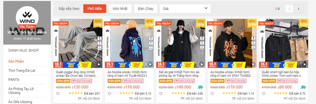 BST đa phong cách từ WIND Fashion