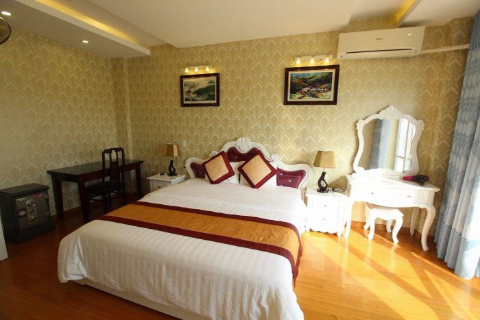 Khách Sạn Sao Xanh Mộc Châu ảnh 2 - Không gian phòng nghỉ tiện nghi