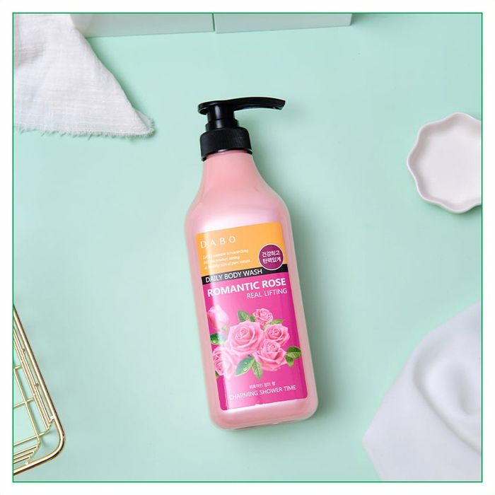 Hình ảnh Sữa tắm cao cấp DABO Romantic Rose - Thiết kế sang trọng đậm chất Hàn Quốc
