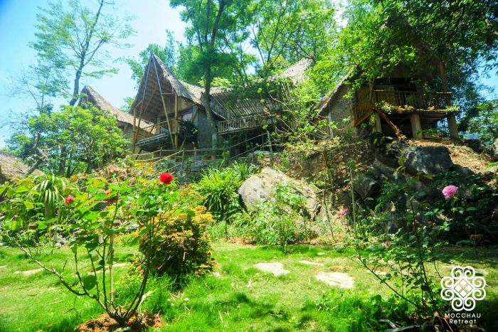 Moc Chau Retreat - Những ngôi nhà tre ẩn mình giữa thiên nhiên hùng vĩ