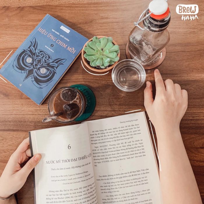 Góc thư giãn lý tưởng tại Brew Haha Coffee