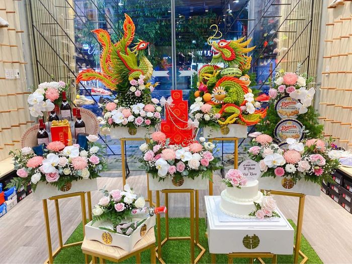 Hình ảnh mâm quả cưới cao cấp Tuy Hòa Shop