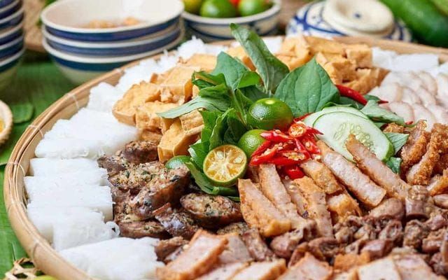Bún Đậu Vàng - Mẹt bún đậu vàng ruộm chuẩn vị Hà Nội (Ảnh 1)