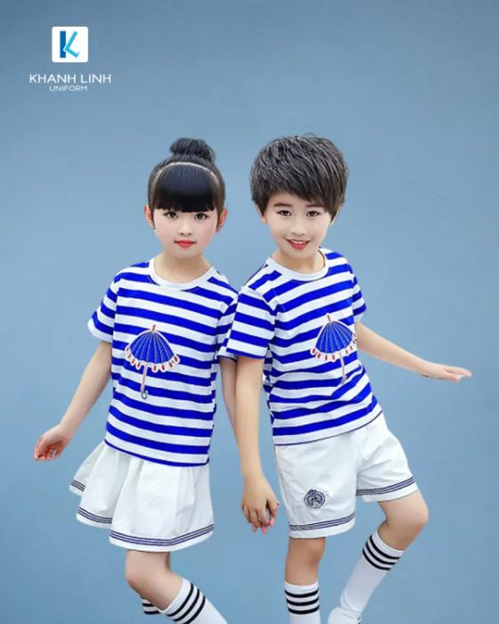 Ảnh đồng phục Khánh Linh – Thiết kế trẻ trung, năng động