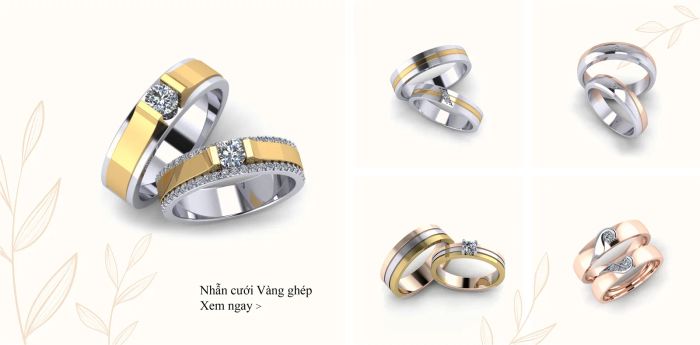 Tuyệt tác nhẫn cưới từ Skymond Luxury