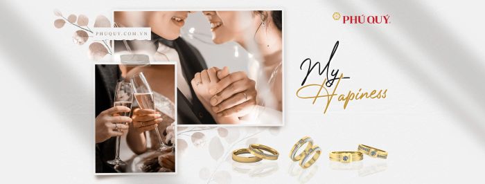 BST nhẫn cưới tinh xảo từ Phú Quý Jewelry
