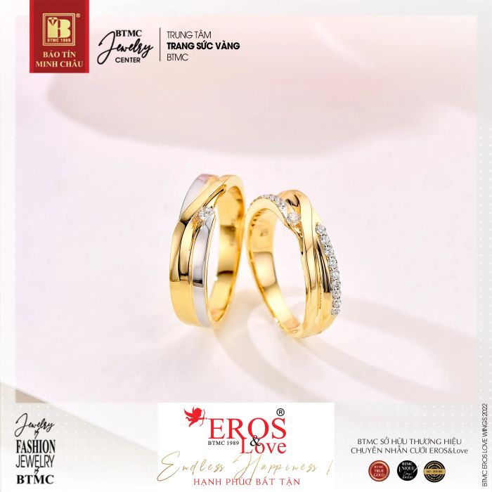 BST nhẫn cưới Eros&Love từ Bảo Tín Minh Châu