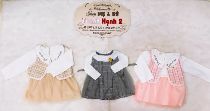 Khám phá bộ sưu tập Thanh Hạnh Baby qua ảnh 1 - Nét đẹp tinh tế trong từng đường kim mũi chỉ