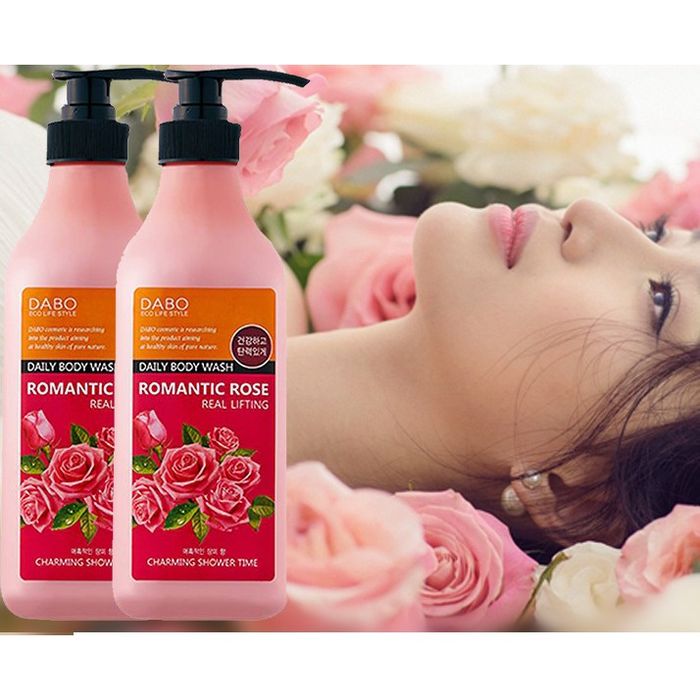 Hình ảnh Sữa tắm cao cấp DABO Romantic Rose - Trải nghiệm dưỡng da hoàng gia