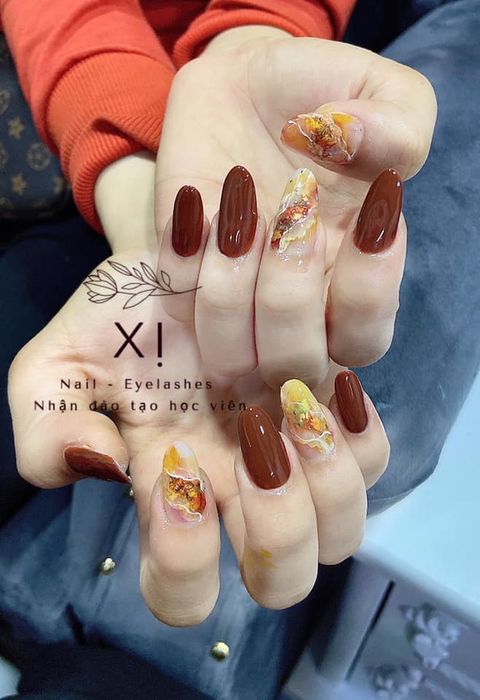 Hình ảnh nghệ thuật móng tại Xị Nail – Sắc màu cá tính và tinh tế