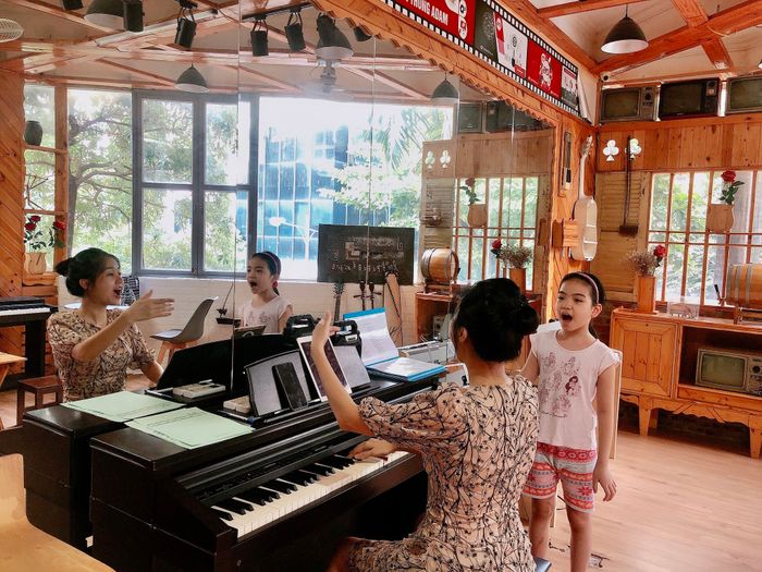 Hình ảnh không gian đào tạo tại Trung tâm Nghệ thuật Adam