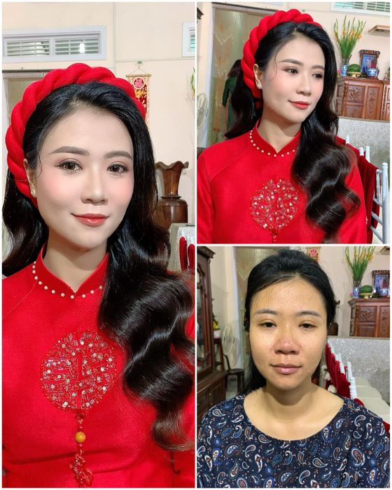 Khoảnh khắc rạng ngời của cô dâu tại Makeup Tây Lee