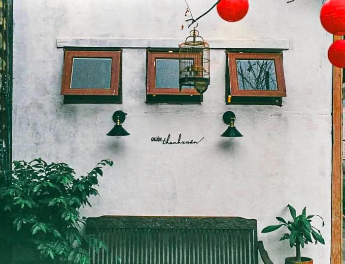 Quán Thanh Xuân - góc sống ảo đầy chất thơ qua ống kính