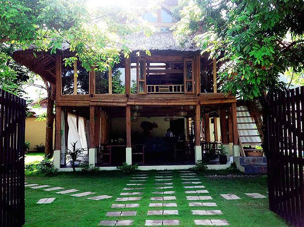 Không gian xanh mát tại Mai Châu Villas