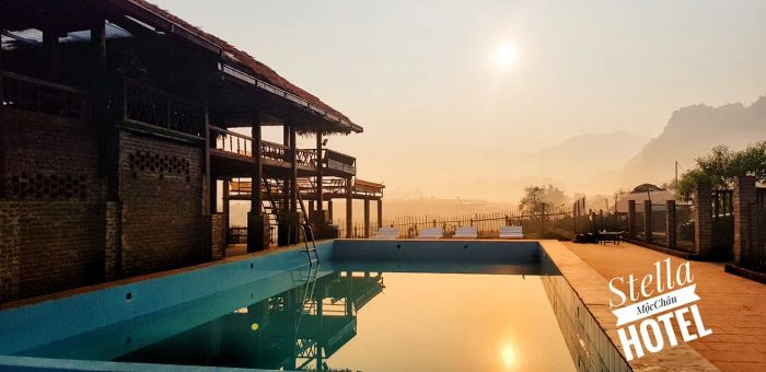 Hình ảnh Stella Moc Chau Hotel - góc nghỉ dưỡng đầy màu sắc giữa núi rừng Tây Bắc