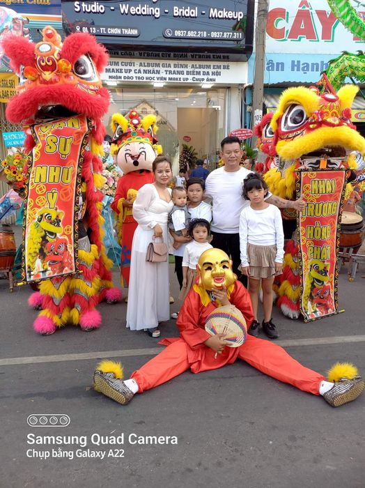 Hình ảnh ấn tượng của Đoàn Nghệ Thuật Lân Sư Rồng Long Anh Đường