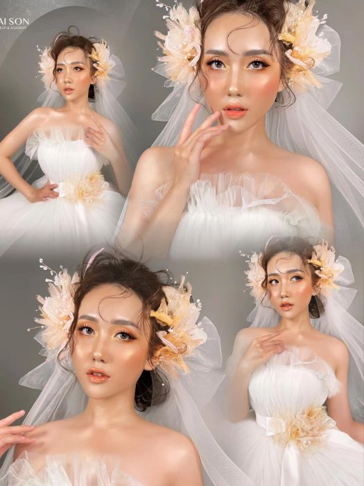 Khoảnh khắc tỏa sáng của cô dâu tại Mai Sơn Makeup & Academy